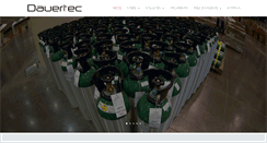 Desktop Screenshot of dauertec.com.br