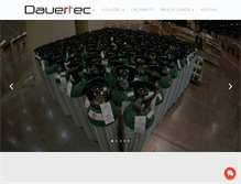 Tablet Screenshot of dauertec.com.br